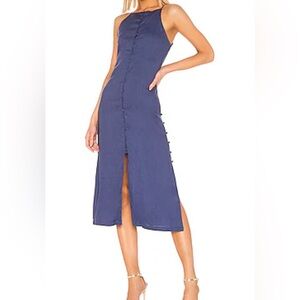 L'Academie The Karla Midi Dress Size Medium.